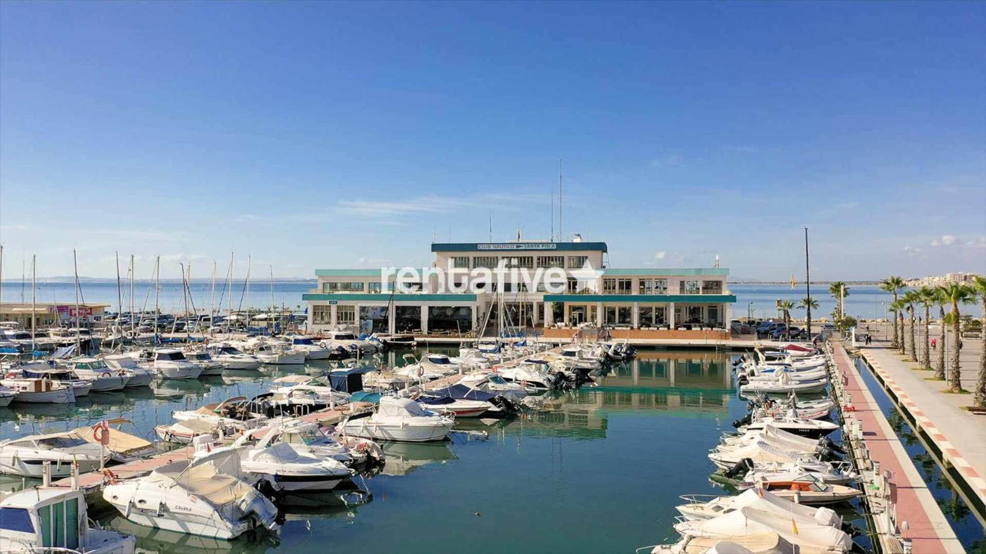 Rentafive Cerca Del Puerto 2 Min Andando Playa Apartment Santa Pola Exterior photo
